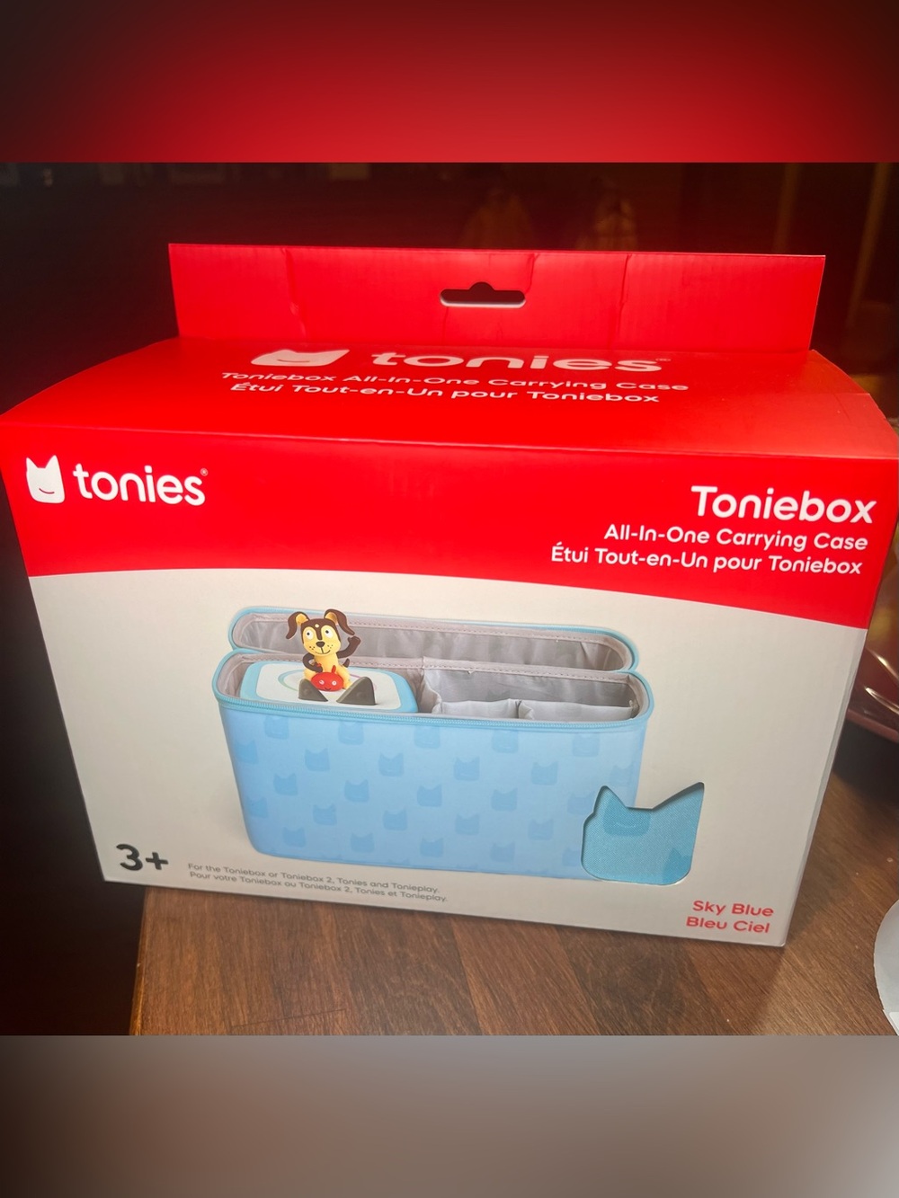 Tonies Toniebox All-In-One Carrying Case - Sky Blue
